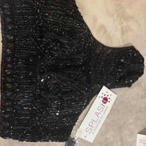 BEADED CROP TOP